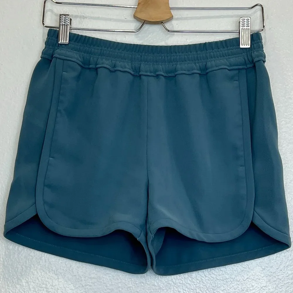 J. Crew Women's Blue Greenish Pull‎ on Crepe 3